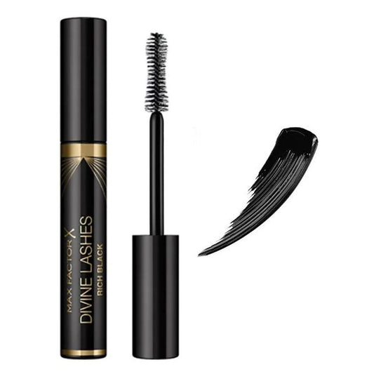 Max Factor Masterpiece Divine Lashes Mascara, 8ml, 001 Rich Black - Front View