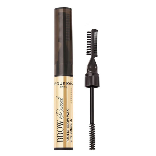 Bourjois Brow Reveal Push-up Brow Wax, Eyebrow Gel, 6g, 1 Clear - Front View
