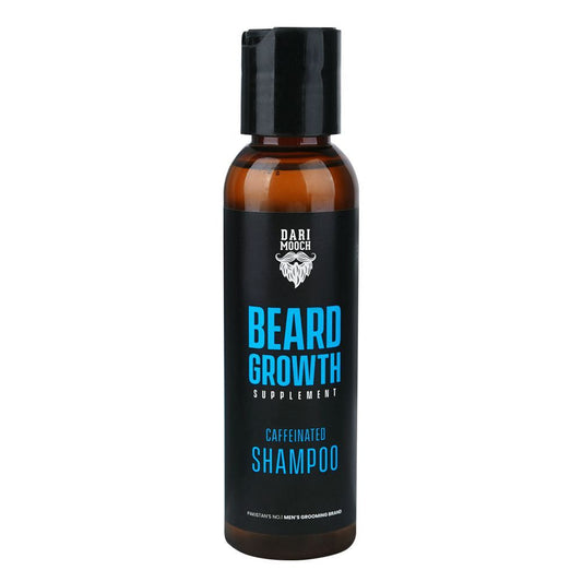 Dari Mooch Beard Growth Caffeinated Shampoo, 120ml - Front View