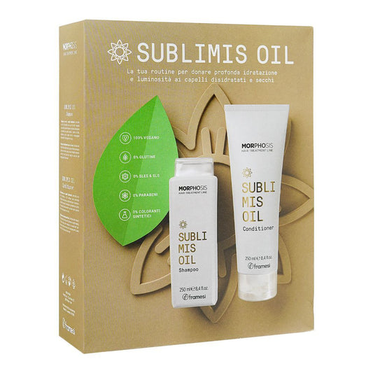 Framesi Morphosis Sublimis Oil Shampoo & Conditioner, 250ml Each, 2-Pack - Front View