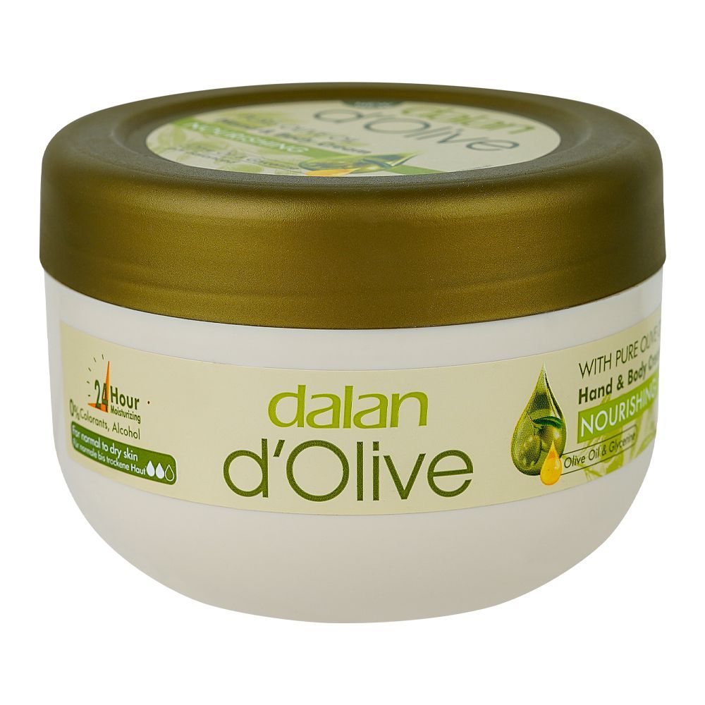 Dalan D'Olive Oil Nourishing Hand & Body Cream, 300ml -  Front View