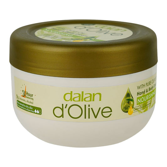 Dalan D'Olive Oil Nourishing Hand & Body Cream, 300ml -  Front View