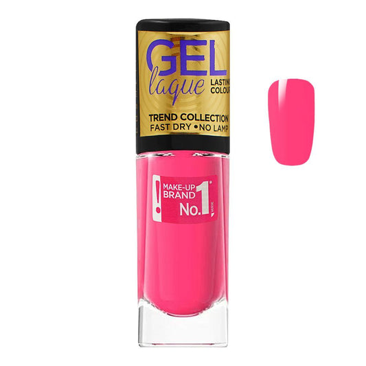 Eveline 7 Days Gel Laque Nail Polish, Long Lasting, 8ml, No. 47 - Front View