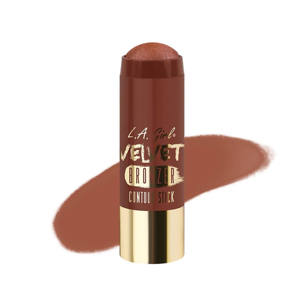 L.A. Girl Velvet Contour Sticks, GCS594 Brazen - Front View