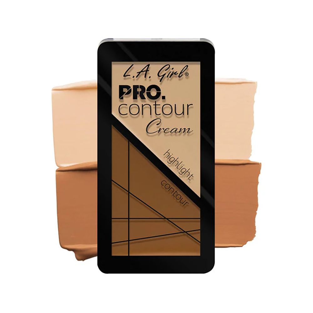 L.A. Girl Pro. Contour Cream, Highlighter & Contour, GCC633 Fair - Front View