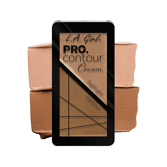 L.A. Girl Pro. Contour Cream, Highlighter & Contour, GCC640 Highlight-Contour - Front View