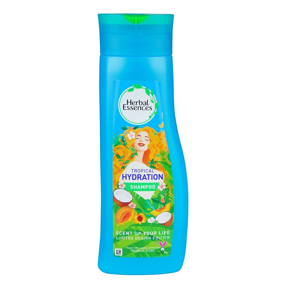Herbal Essences Tropical Hydration Shampoo, 400ml - Front View