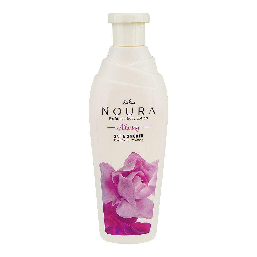 Raima Noura Alluring Body Lotion With Cocoa Butter & Vitamin E, 250ml -  Front View