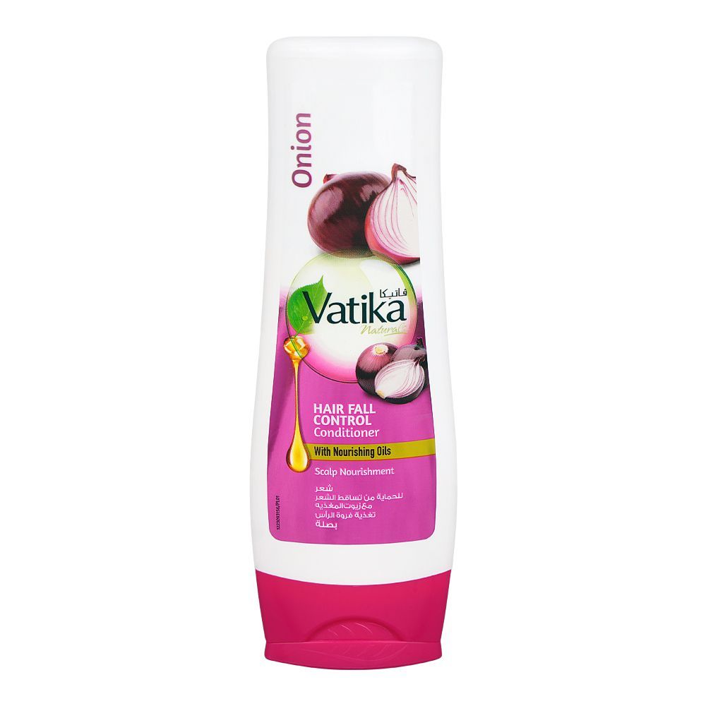 Dabur Vatika Onion Nourishing Oil Conditioner, For Hair Fall Control, 180ml - Front View