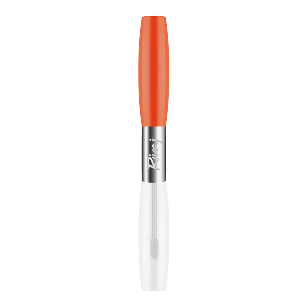 Rivaj UK Quick Dry Waterproof Liquid Lip Gloss, 3ml, No. 21 - Front View
