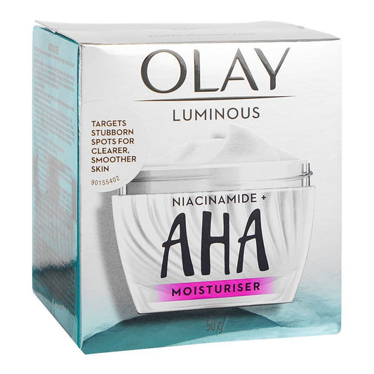 Olay Luminous Niacinamide+AHA Moisturizer, 50g -  Front View