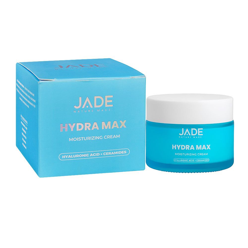 Jade Hydra Max Moisturizing Cream With Hyaluronic Acid, 50ml -  Front View