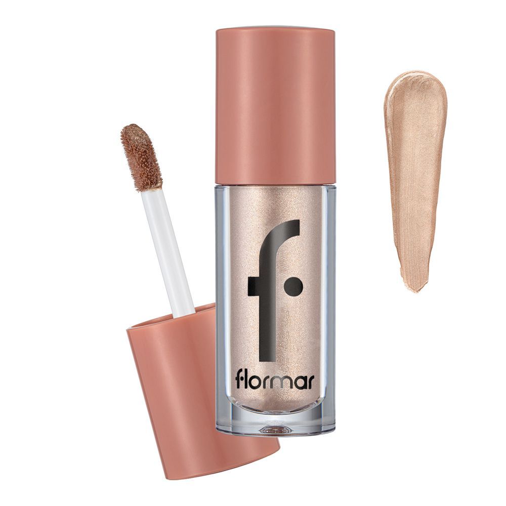 Flormar Mood Booster Liquid Illuminator, 4ml, 003 Bronze Glow - Front View