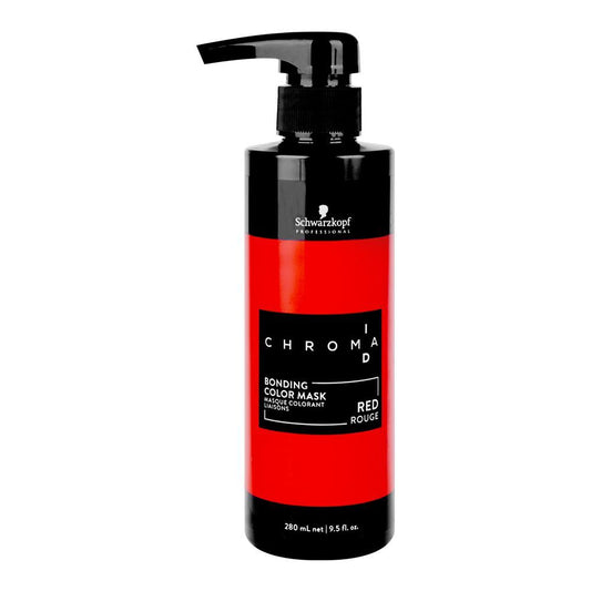 Schwarzkopf Chroma ID Bonding Color Mask, Red Rouge, 280ml -  Front View
