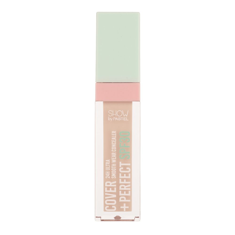 Pastel Cover + Perfect Concealer with SPF30, 24 Hours Ultra Smooth Wear, 7.8ml, 301 Fair - Front View