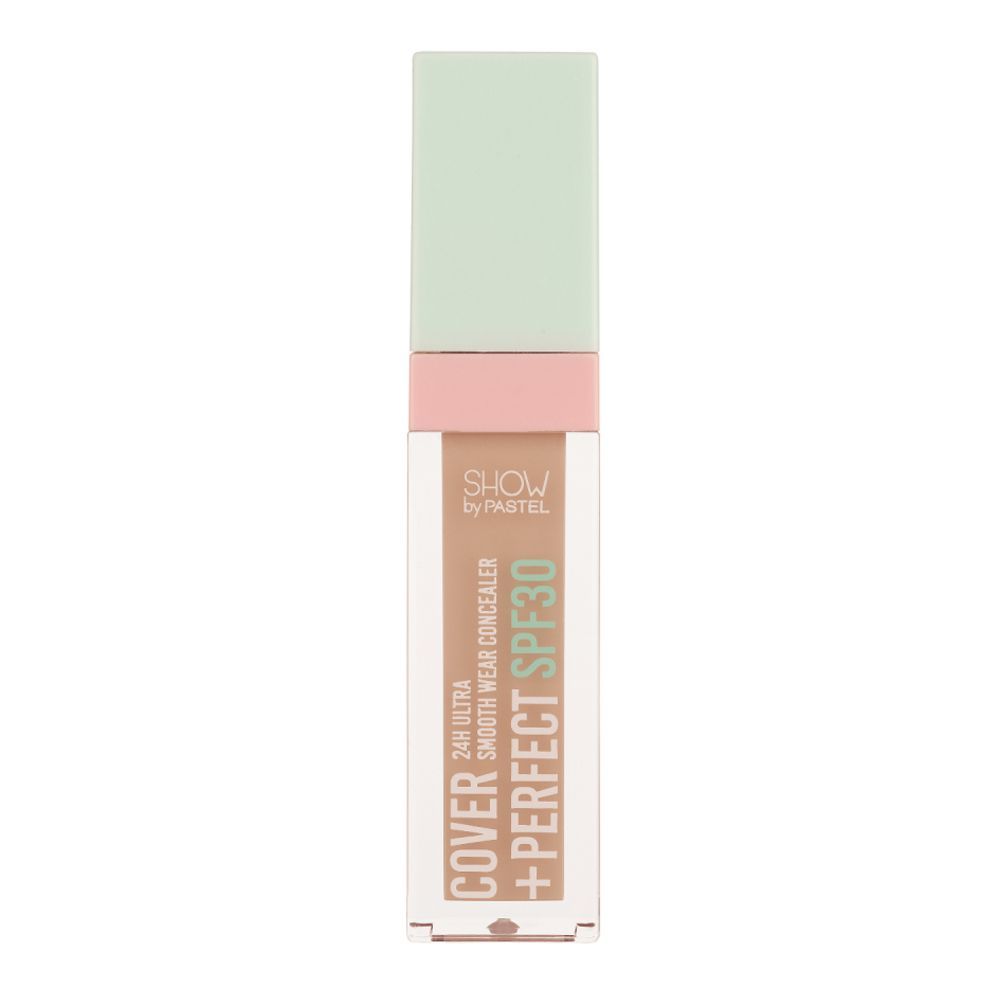 Pastel Cover + Perfect Concealer with SPF30, 24 Hours Ultra Smooth Wear, 7.8ml, 306 Caramel - Front View