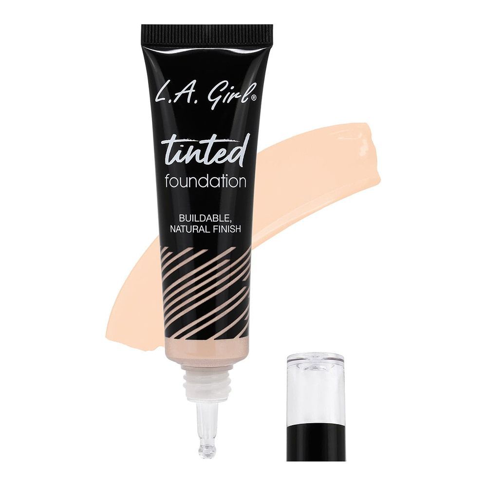 L.A. Girl Tinted Liquid Foundation, 30ml, GLM751 Ivory - Front View