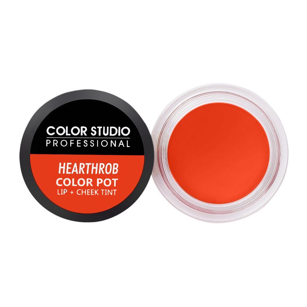 Color Studio Color Pot Lip+Cheek Tint, Hearthrob - Front View