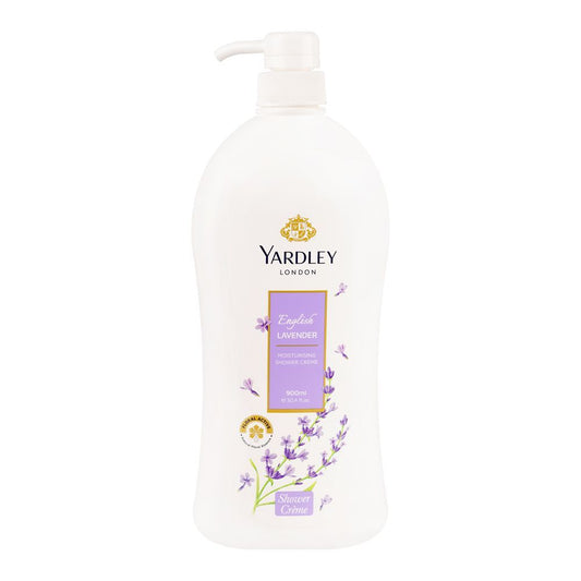 Yardley English Lavender Moisturizing Shower Cream, 900ml - Front View