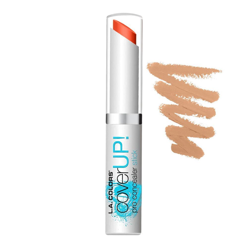 L.A. Colors Cover Up! Pro Concealer Stick, 3.4g, CCS608 Champagne - Front View