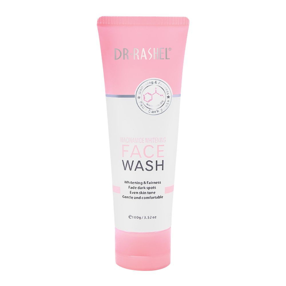 Dr. Rashel Niacinamide Whitening Face Wash, For All Skin Types, 100g - Front View