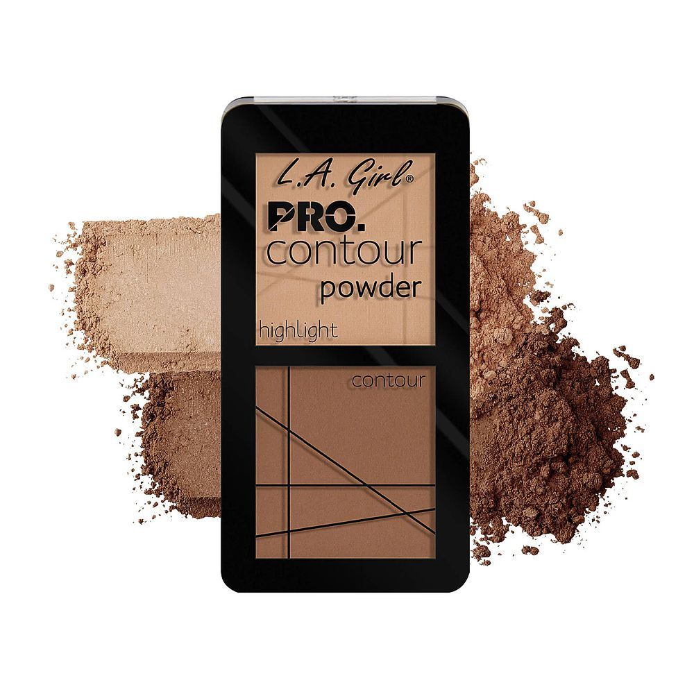 L.A. Girl Pro Highlighter & Contour Powder, 5.6g, GCP664 Medium - Front View