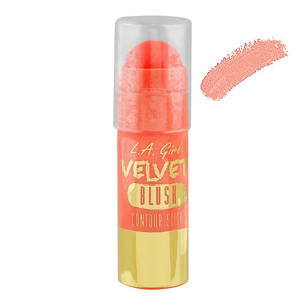 L.A. Girl Velvet Blush Contour Stick, 5.8, GCS584 Snuggle - Front View