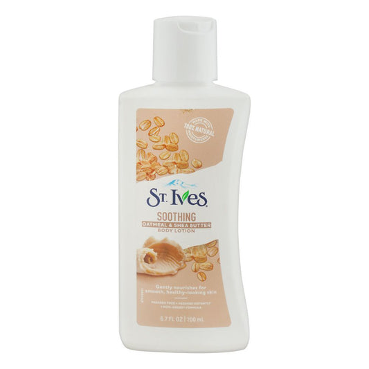 St.Ives Soothing Oatmeal & Shea Butter Body Lotion, 200ml -  Front View