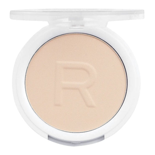 Makeup Revolution Relove Super Matte Face Powder Translucent, 6g - Front View