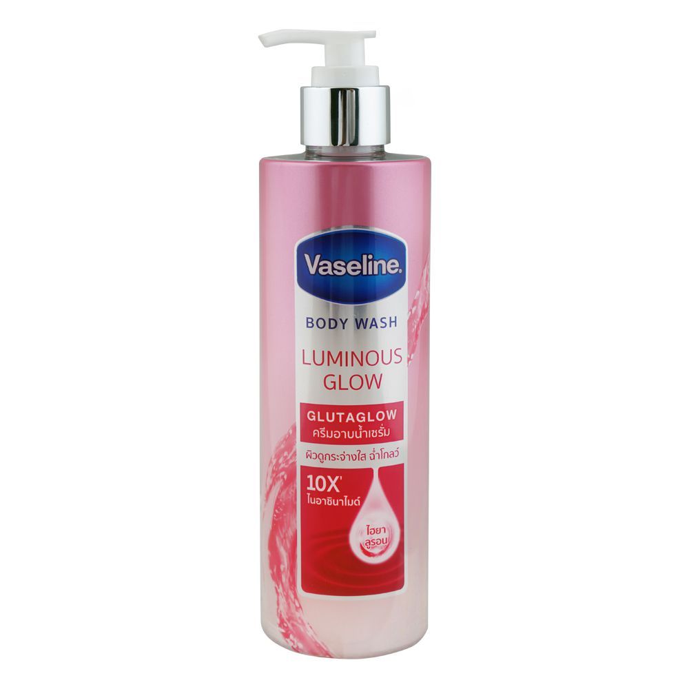 Vaseline Glutaglow Luminous Glow Body Wash, 425ml - Front View