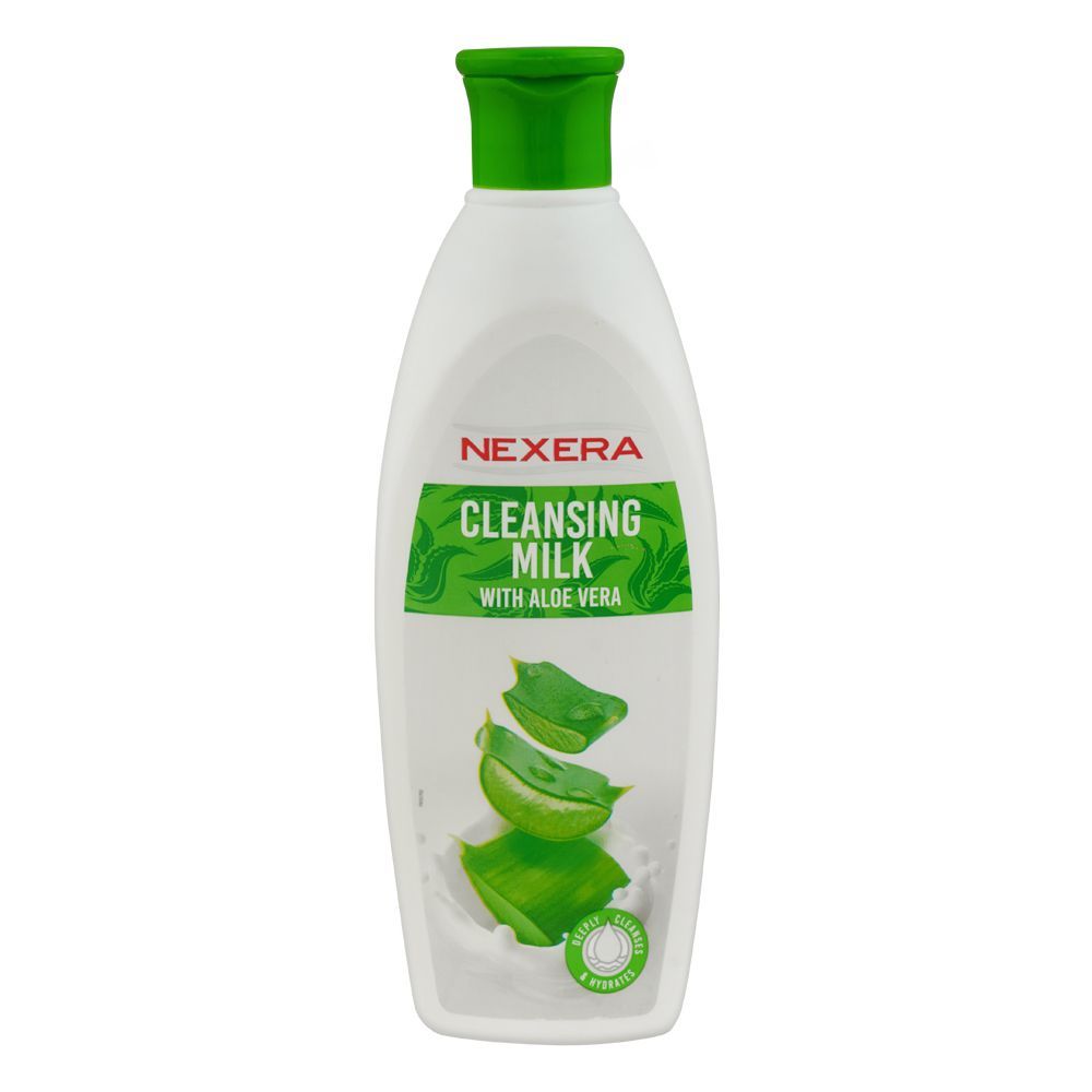 Nexera Cleansing Milk with Aloe Vera, 220ml - Front View