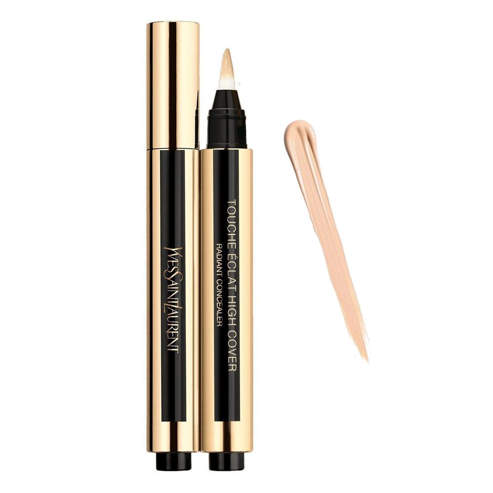 Yves Saint Laurent Touche E'Clat High Cover Radiant Concealer, 2.5ml, 1 Porcelain - Front View