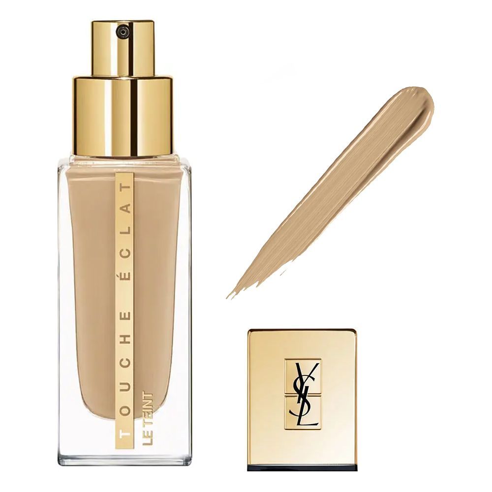 Yves Saint Laurent Touche Eclat Le Teint Liquid Foundation, Medium Coverage, SPF22, PA++, 25ml, B40 Sand - Front View