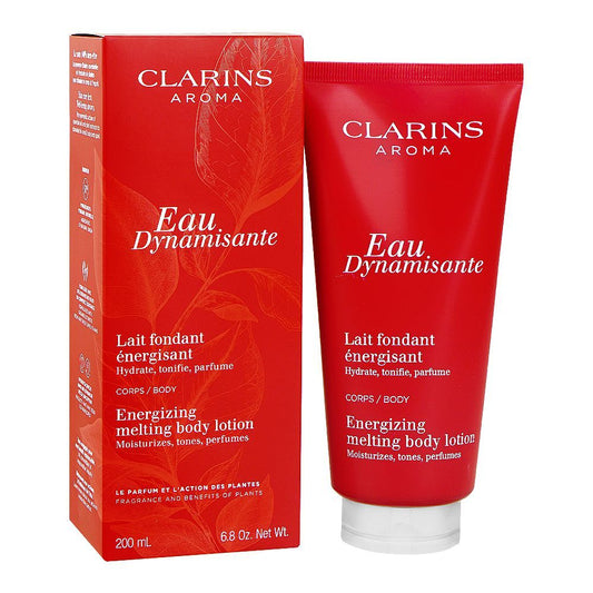 Clarins Aroma Eau Dynamisante Energizing Melting Body Lotion, 200ml -  Front View