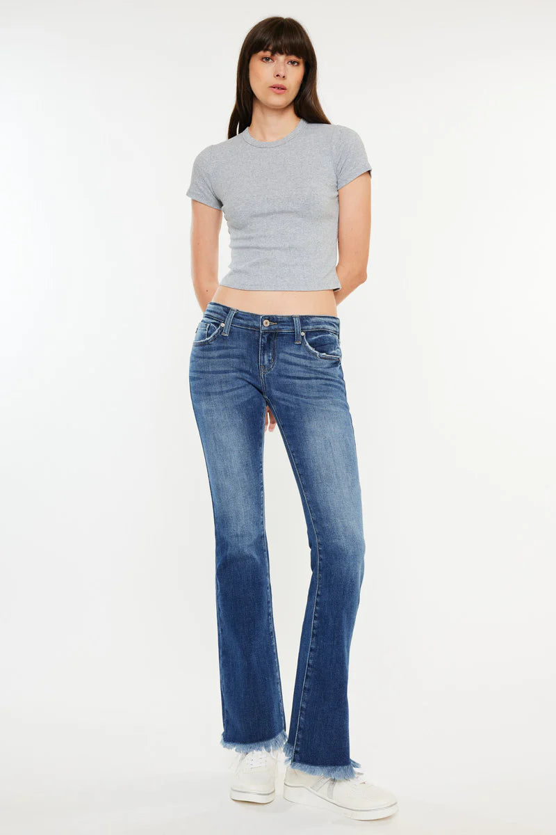 Brandy Low Rise Baby Bootcut Jeans