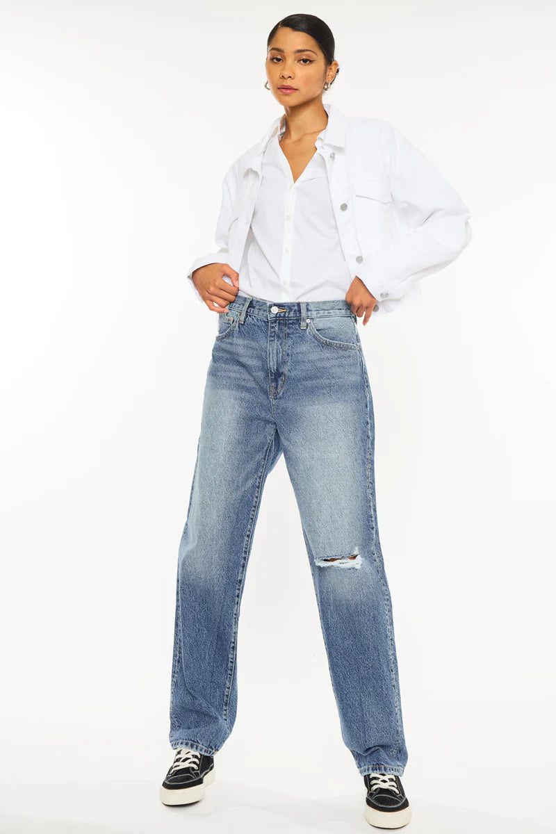 Quincy High Rise Dad Jeans