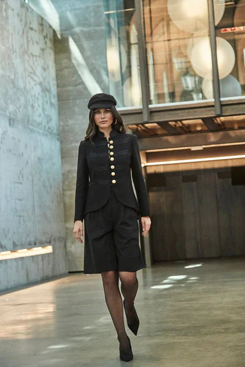 Ace Black Military Women Blazer