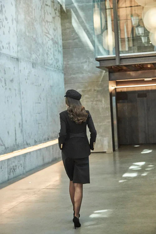 Ace Black Military Women Blazer