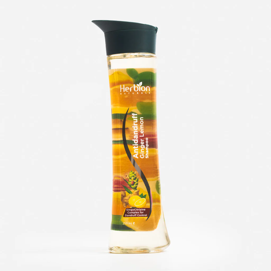 Herbion Ginger Lemon Shampoo 250Ml - Front View