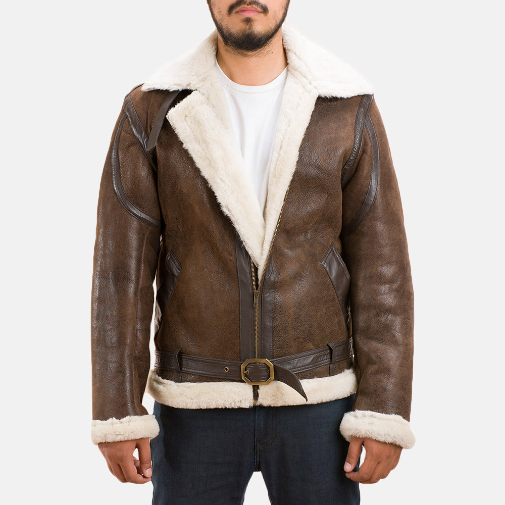 Ace Double Face Shearling Leather Jacket
