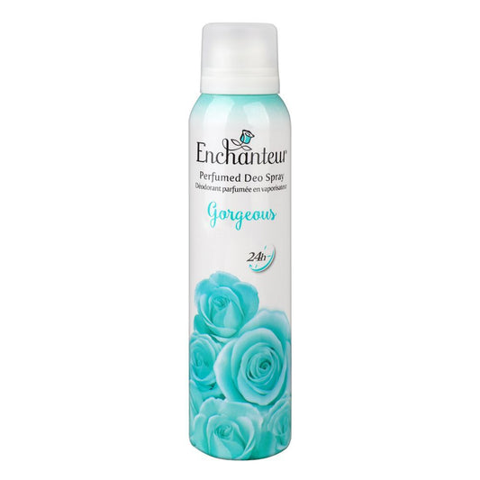 Enchanteur Gorgeous Perfumed Deo Spray, 24 Hours Lasting, For Women, 150ml