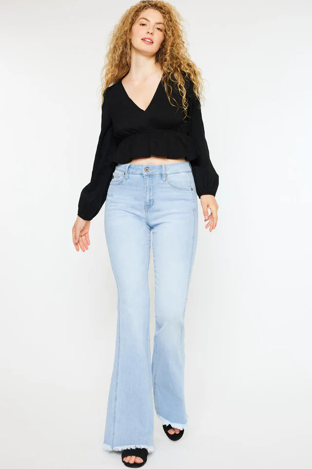 Annika High Rise Flare Jeans - Curvy