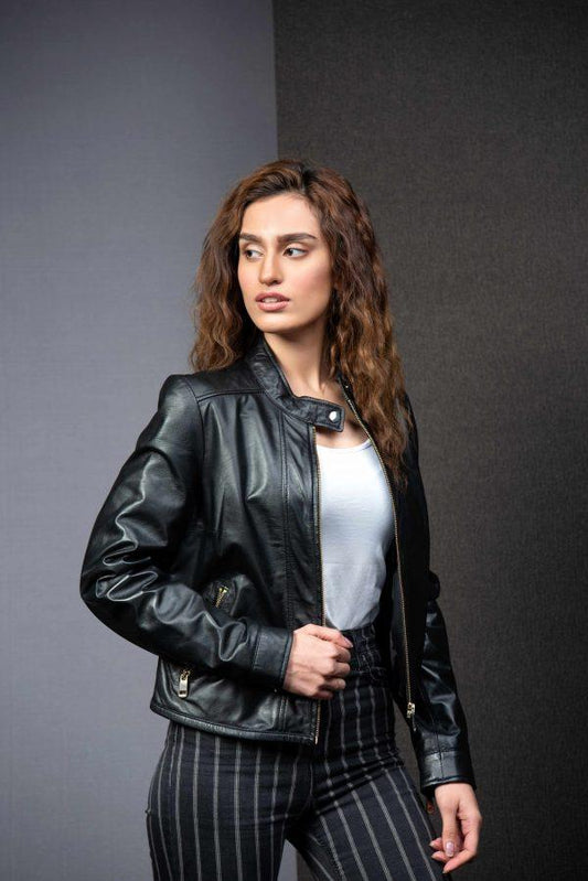 Vintage Biker Leather Jacket