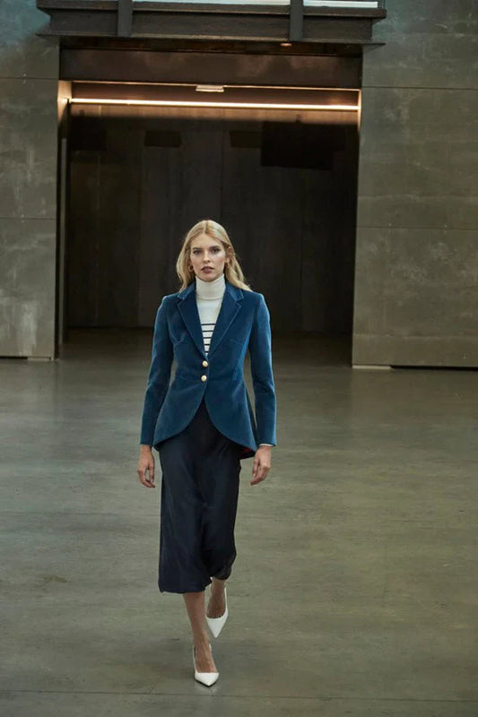 Ace Petroleum Velvet Blazer Pierre