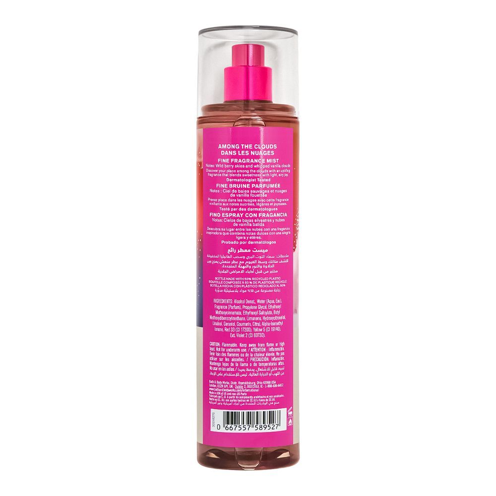 Bath & Body Works Among The Clouds Fine Fragrance Mist, For Women, 236ml