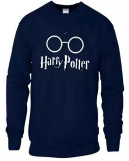 Navy blue  Sweat Shirt Harry Potter Sweat Shirt For Unisex