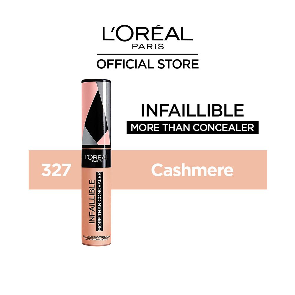 L'Oreal Paris Infallible More Than Concealer, 327, Cashmere - Front View