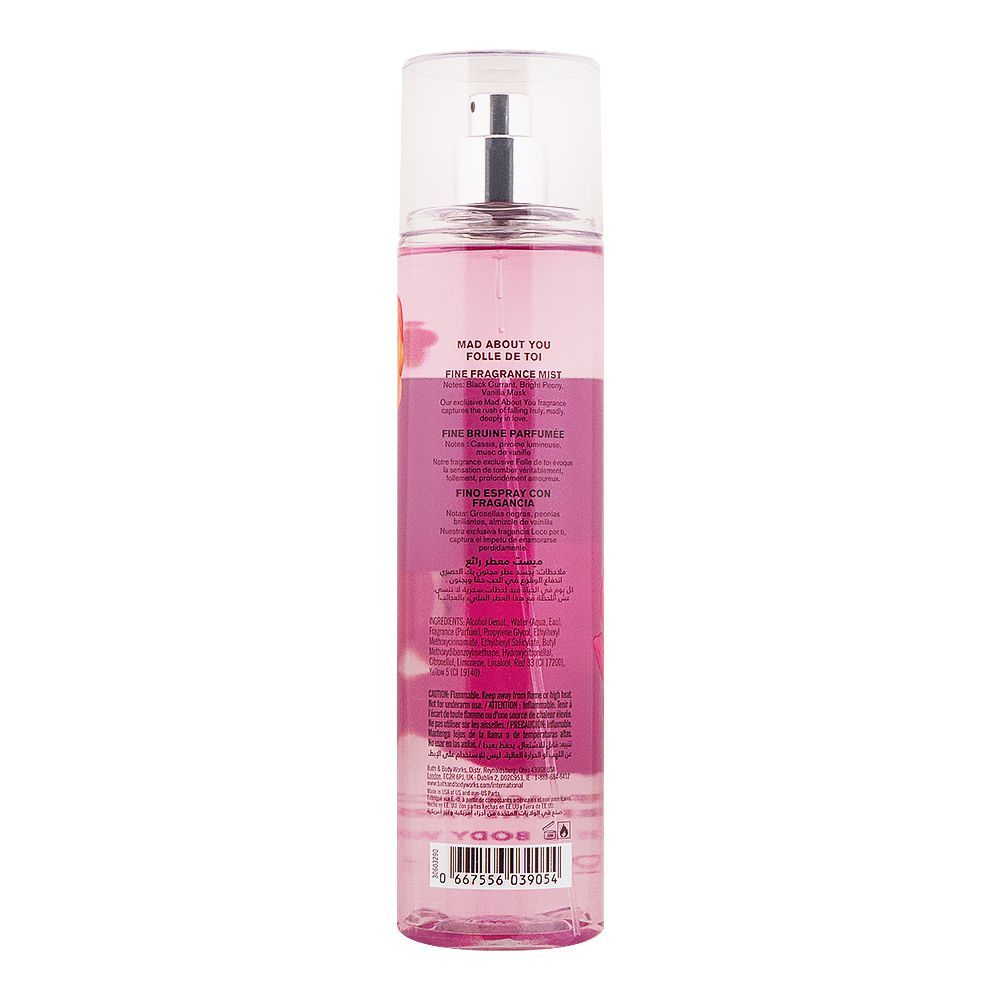Bath & Body Works Mad About You Fragrance Mist, Pink, 236ml