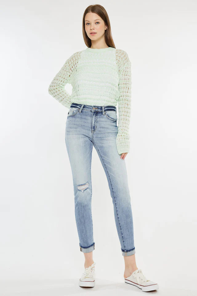 Remio High Rise Mom Jeans
