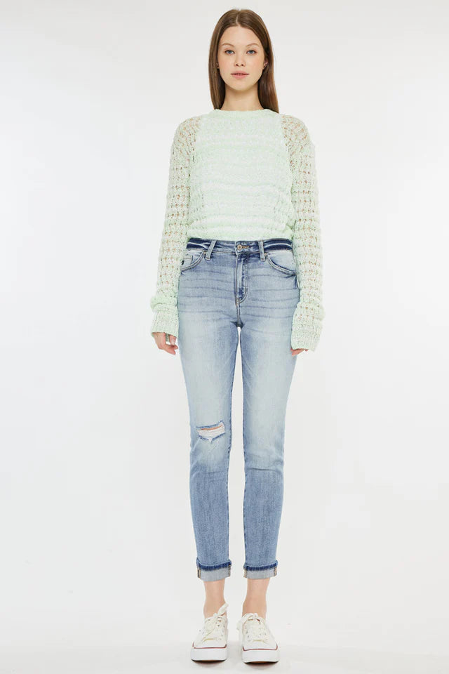 Remio High Rise Mom Jeans